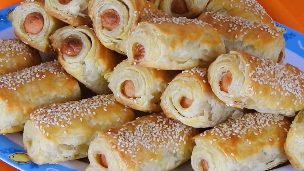 sausage-rolls-with-homemade-puff-pastry