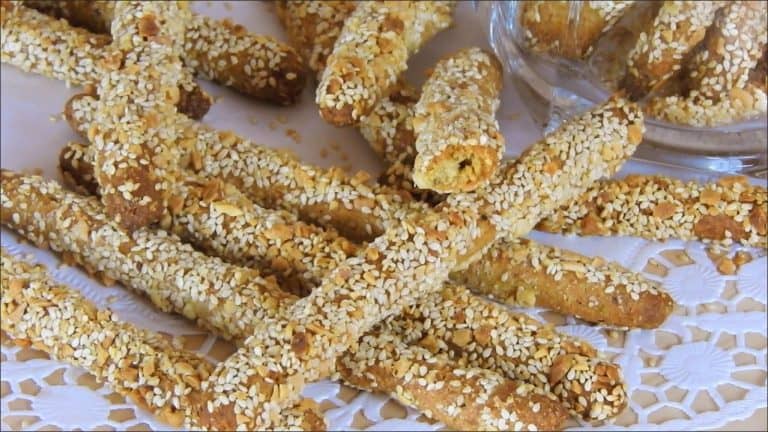 Parmesan Breadsticks with Almonds & Pistachios